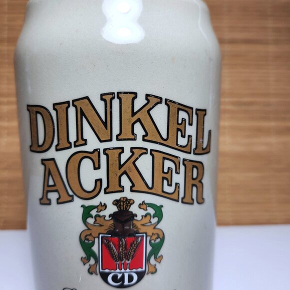 German Beer Stein 200 Anniversary Vintage Dinkel Acker 1 Litre Stoneware Ceramic - Picture 3 of 10